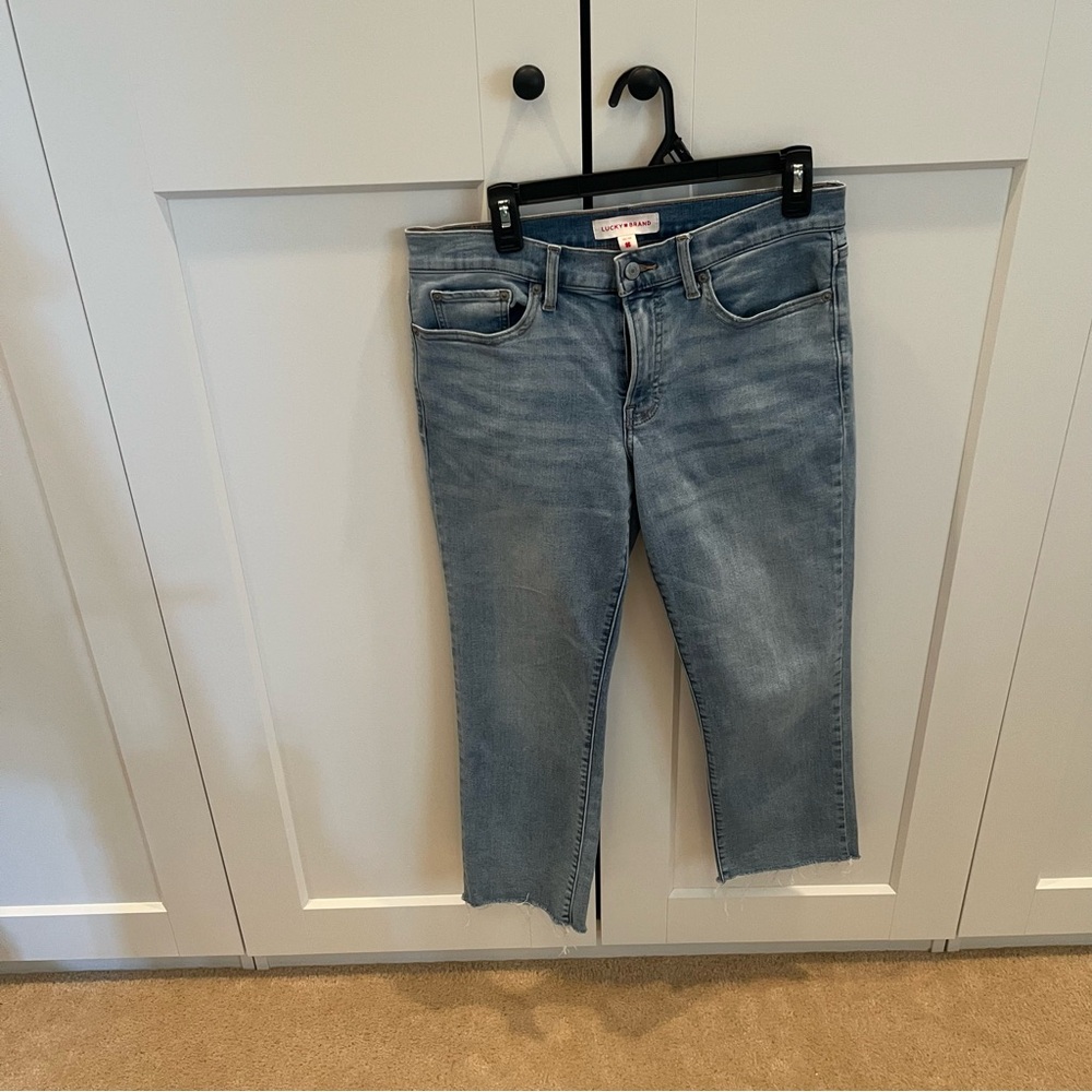 Lucky Brand Light Blue Ankle Cropped Jeans